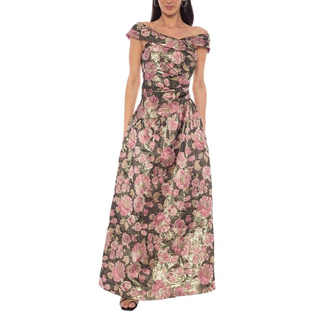 Oleg Cassini Womens Maxi Dress